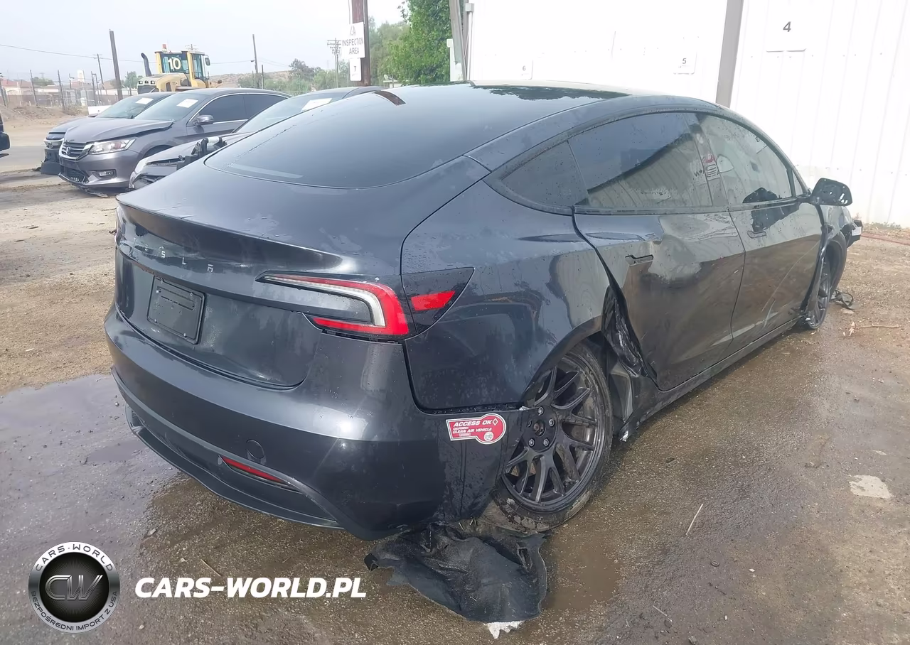 2024 Tesla Model 3 Long Range Dual Motor All-Wheel Drive-Rear-Wheel Drive VIN:5YJ3E1EA5RF741166 - 4