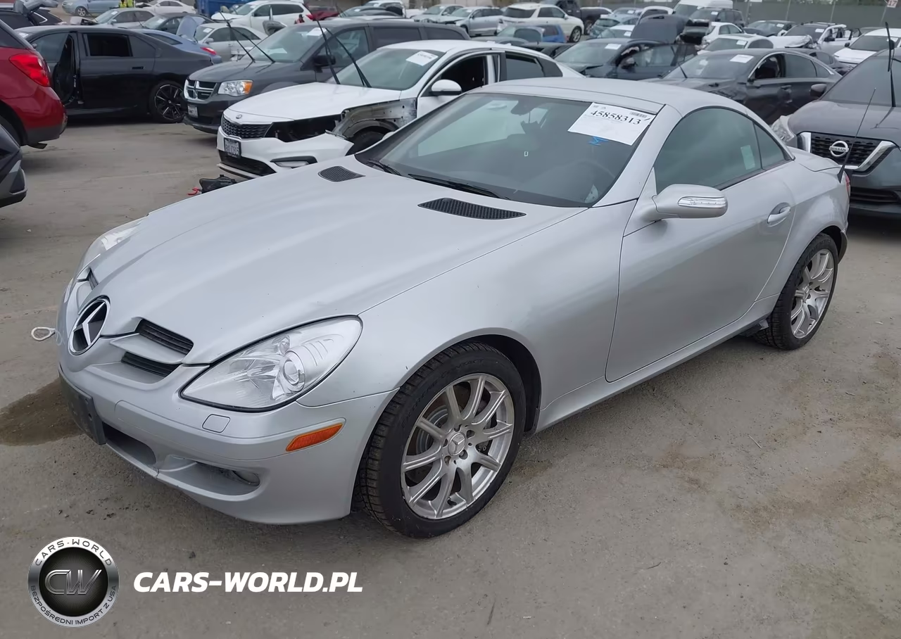 2006 Mercedes-Benz Slk 350 VIN:WDBWK56F96F081128 - 2