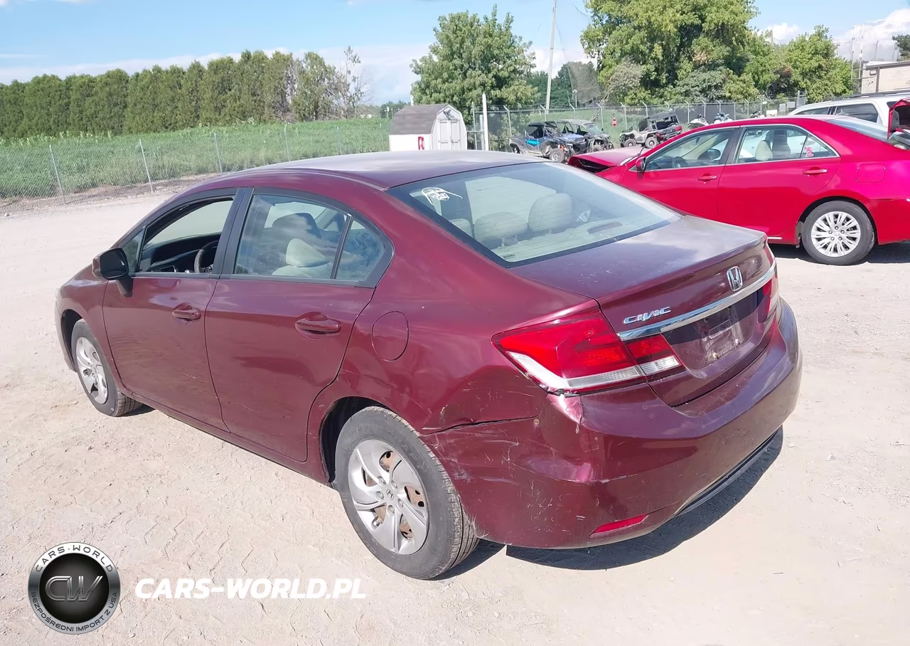 2013 Honda Civic Lx VIN:2HGFB2F56DH535968 - 3