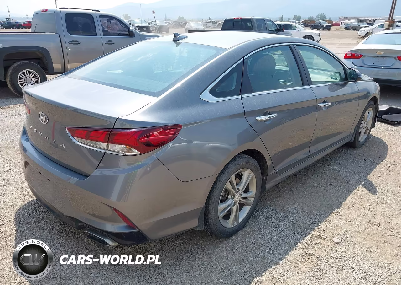 2019 Hyundai Sonata Sel VIN:5NPE34AF5KH792725 - 4