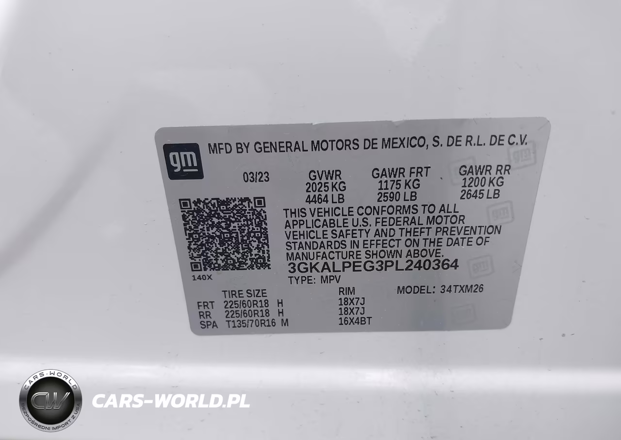 2023 GMC Terrain Fwd Slt VIN:3GKALPEG3PL240364 - 9