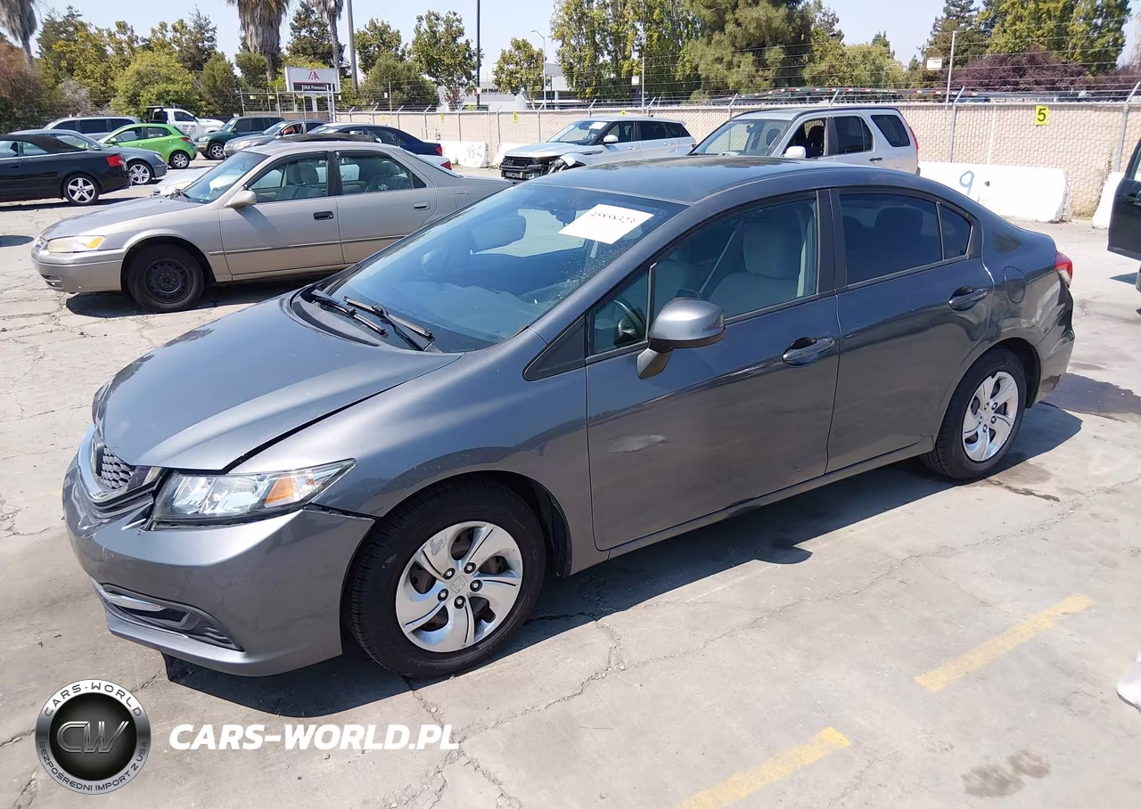 2013 Honda Civic Lx VIN:19XFB2F59DS229910 - 2