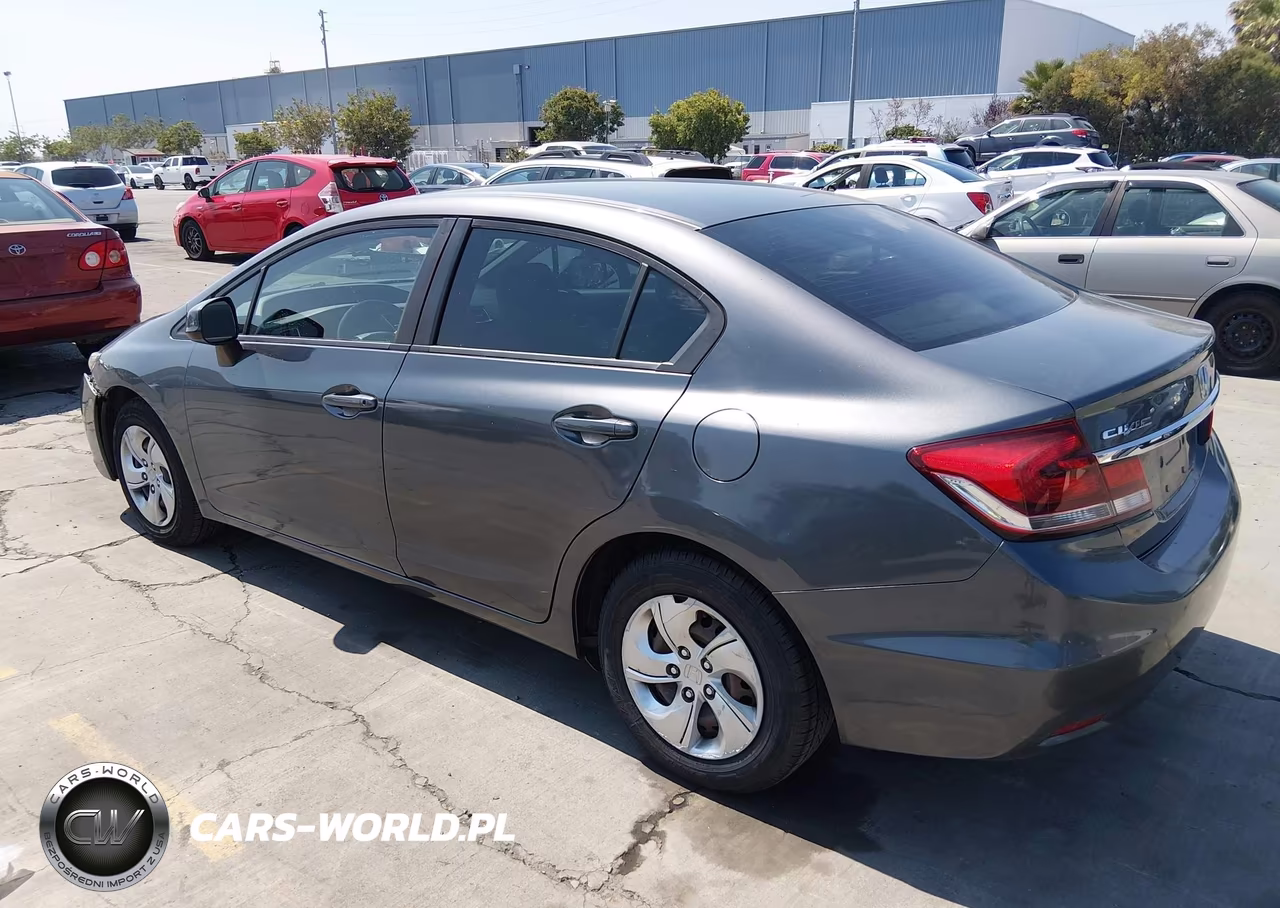 2013 Honda Civic Lx VIN:19XFB2F59DS229910 - 3