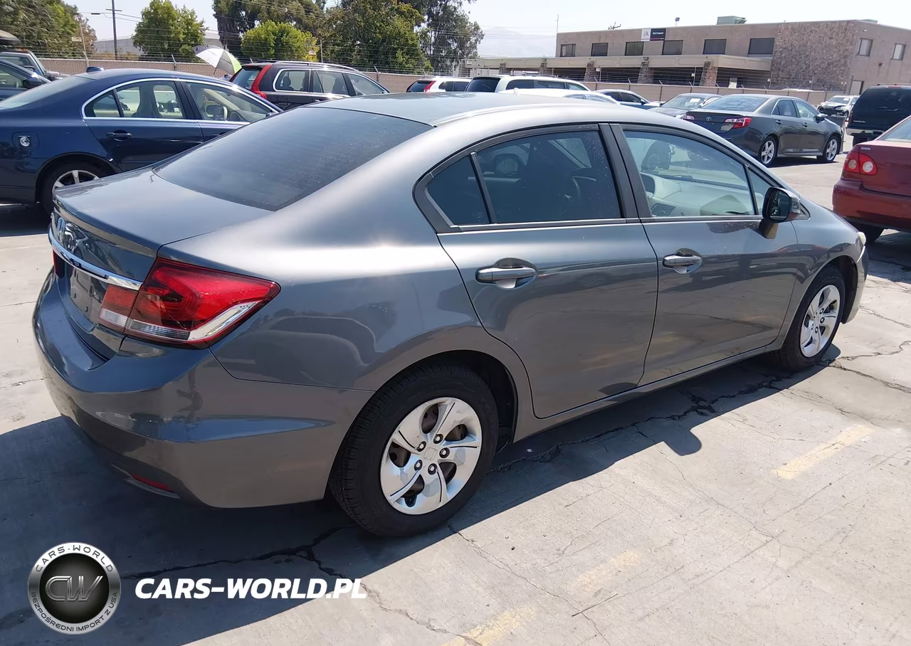 2013 Honda Civic Lx VIN:19XFB2F59DS229910 - 4