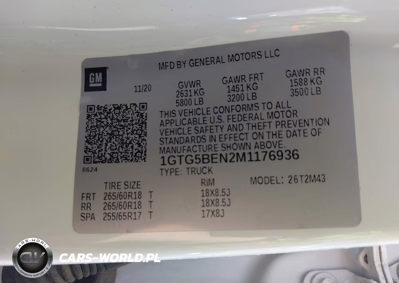 2021 GMC Canyon 2Wd Short Box Elevation Standard VIN:1GTG5BEN2M1176936 - 9
