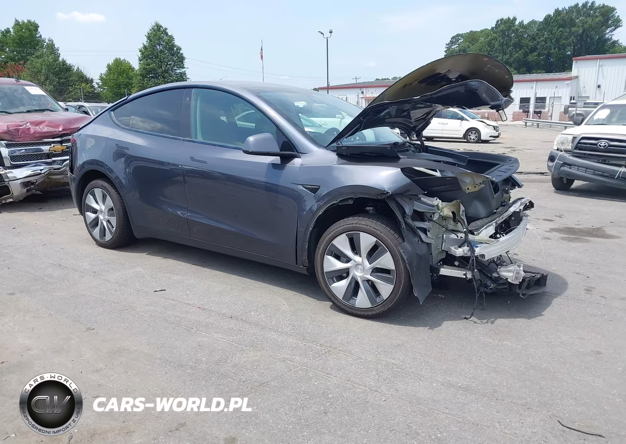 2022 Tesla Model Y Long Range Dual Motor All-Wheel Drive VIN:7SAYGDEE4NF370941 - 1