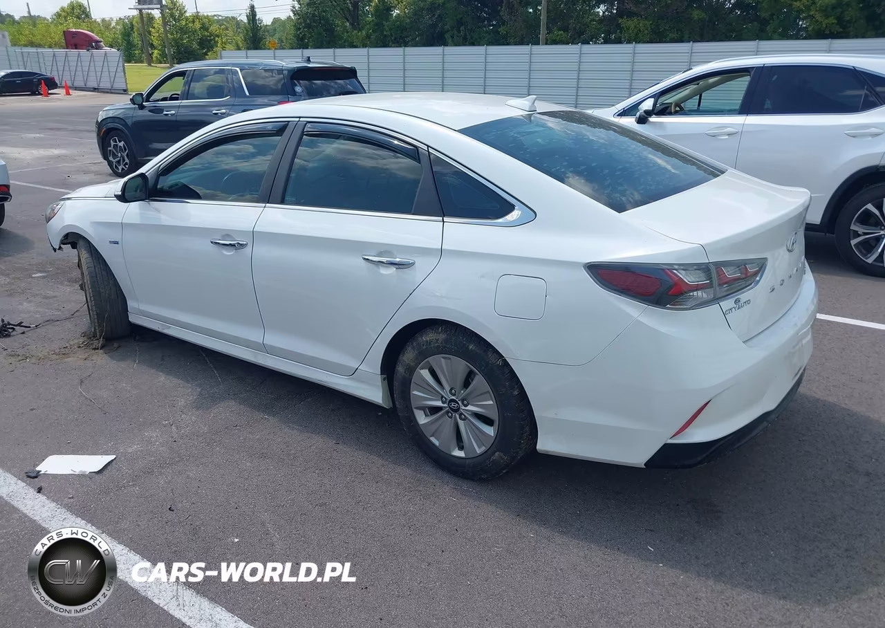 2019 Hyundai Sonata Hybrid Se VIN:KMHE24L32KA089513 - 3