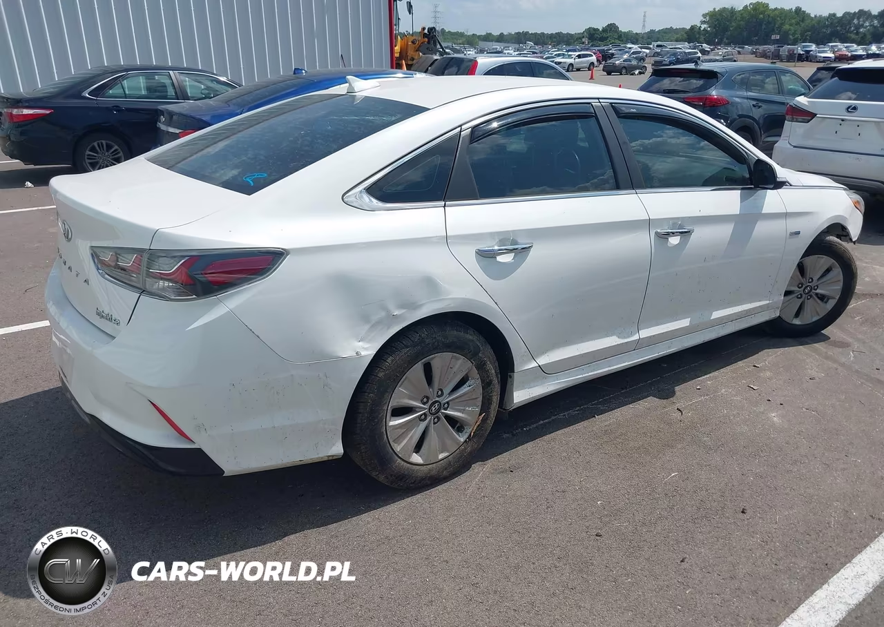 2019 Hyundai Sonata Hybrid Se VIN:KMHE24L32KA089513 - 4