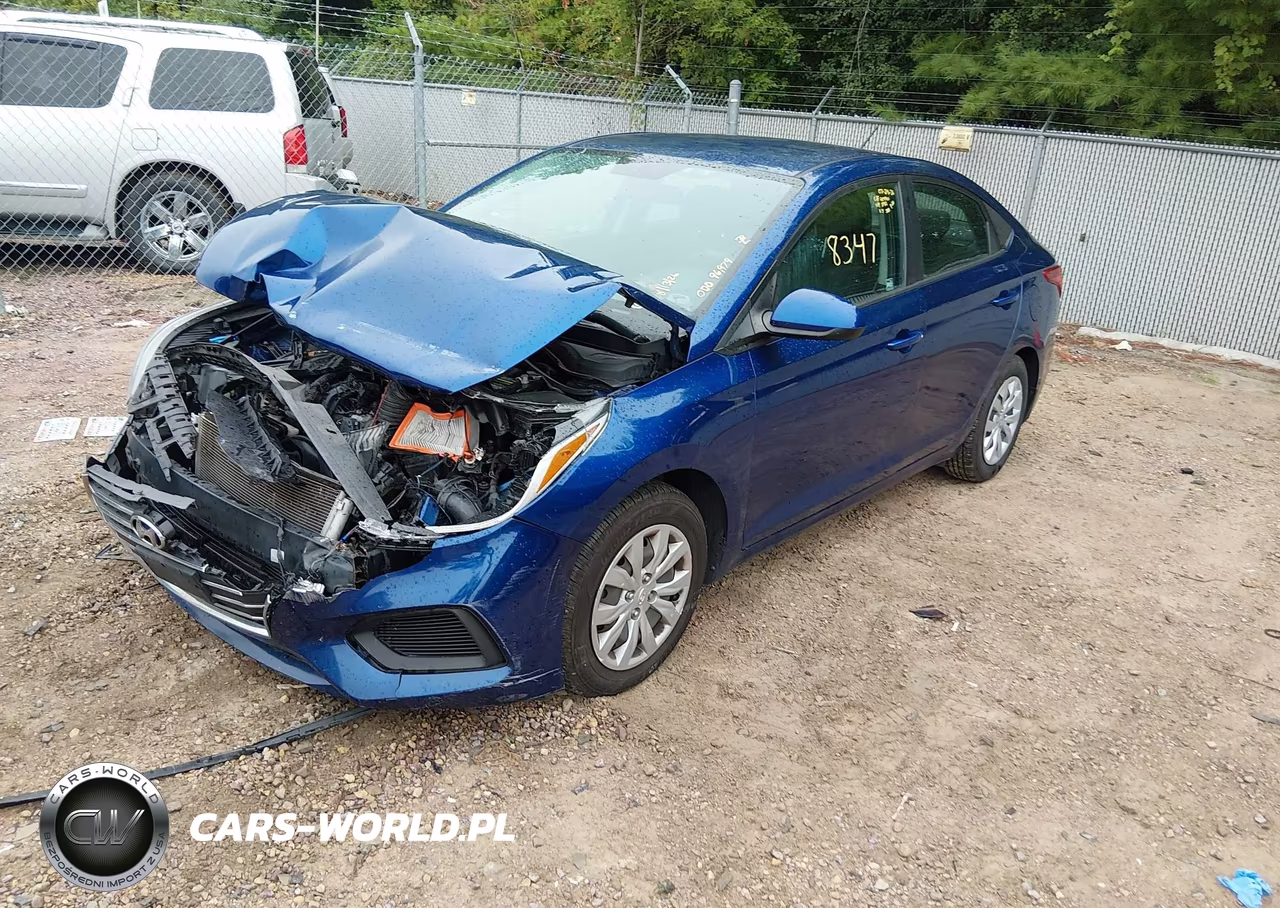 2021 Hyundai Accent Se VIN:3KPC24A69ME132382 - 2