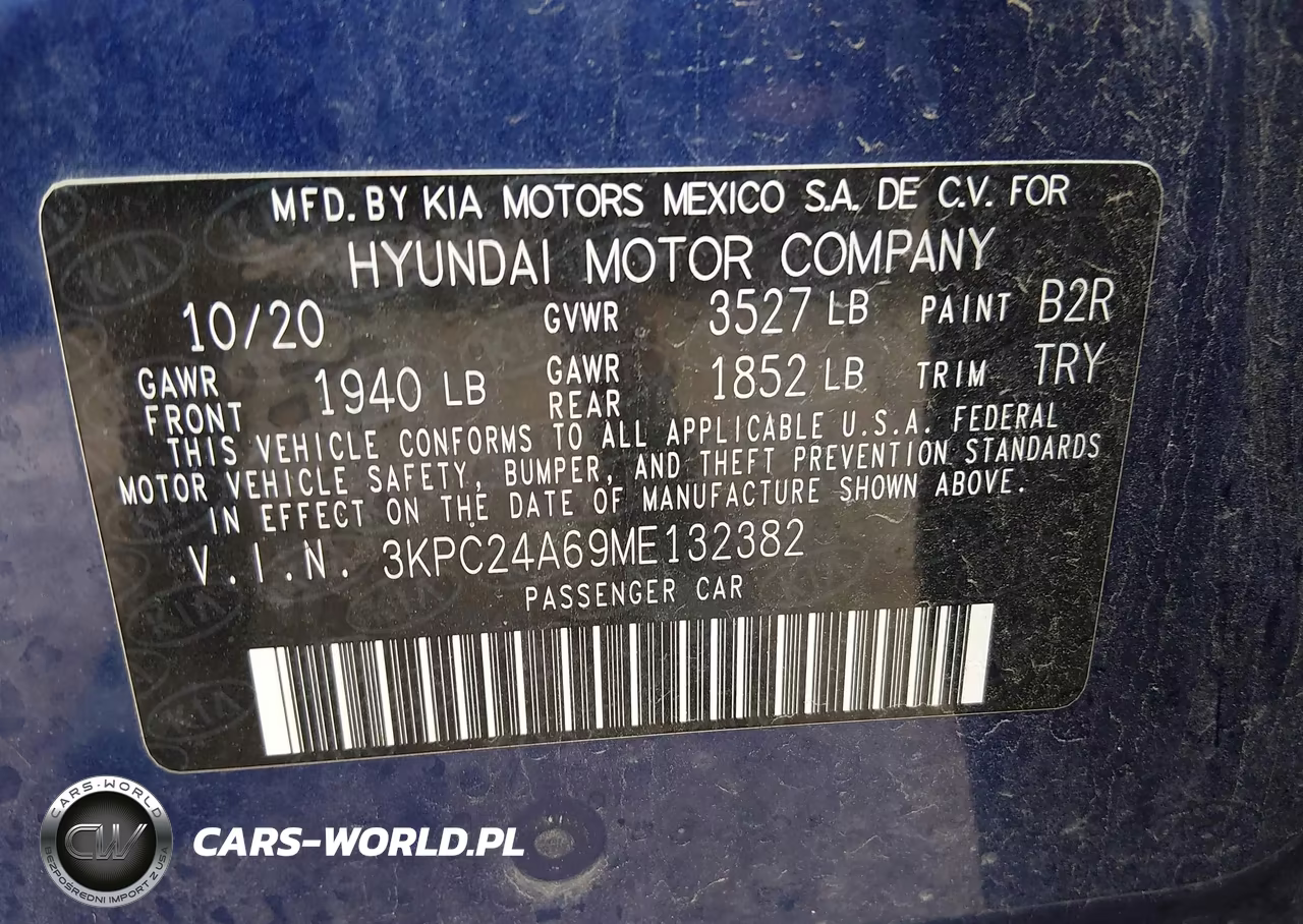 2021 Hyundai Accent Se VIN:3KPC24A69ME132382 - 9