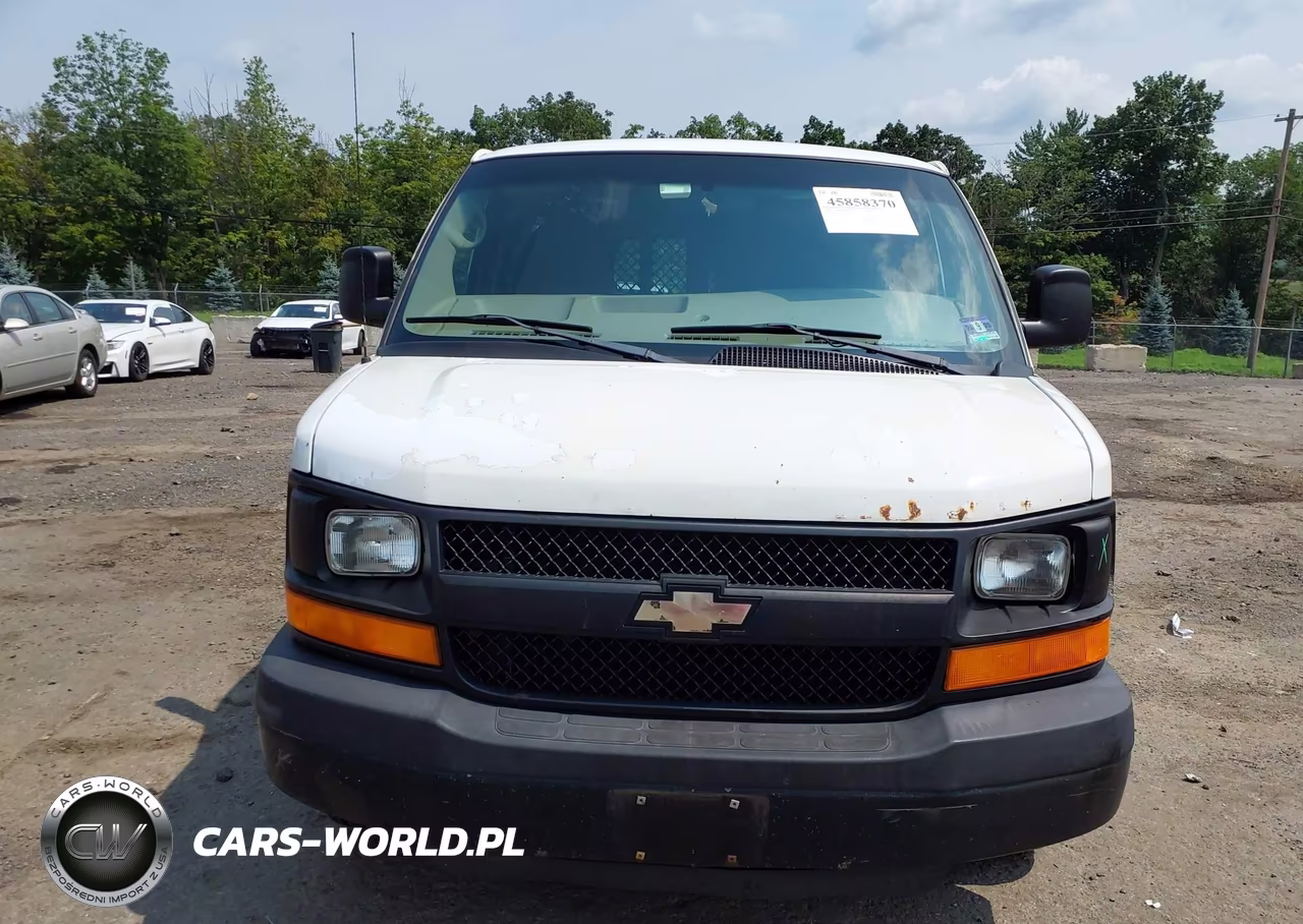 2009 Chevrolet Express Work Van VIN:1GCGG25C691107568 - 6