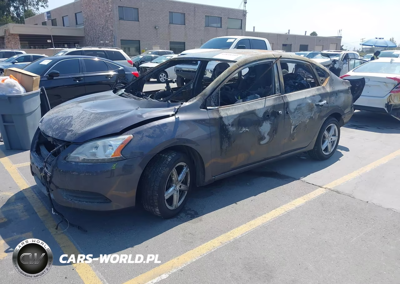 2014 Nissan Sentra S VIN:3N1AB7AP5EY249056 - 2