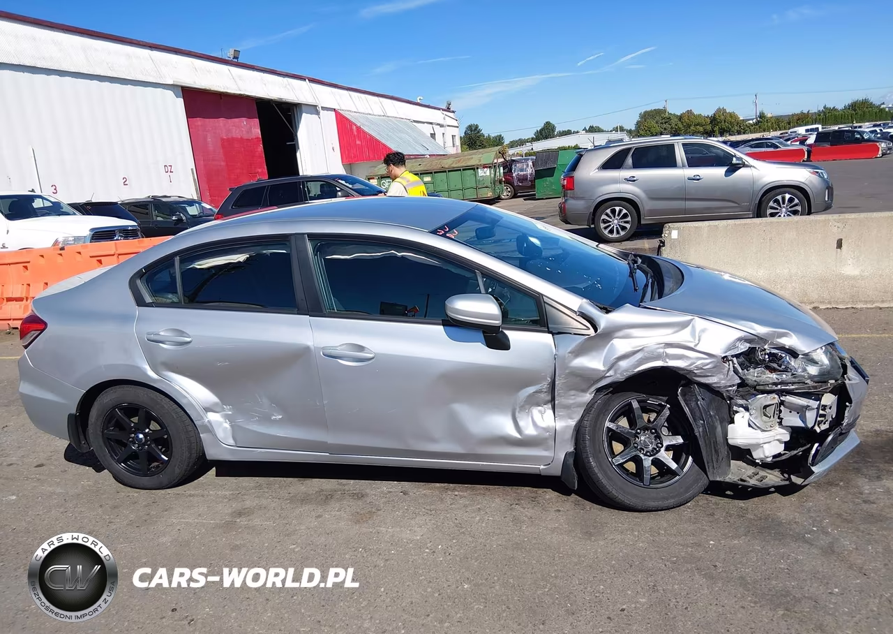2014 Honda Civic Lx VIN:19XFB2F51EE226615 - 13