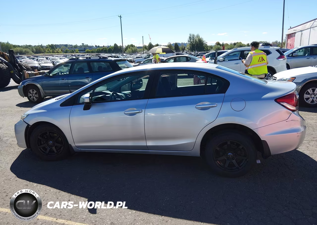 2014 Honda Civic Lx VIN:19XFB2F51EE226615 - 14
