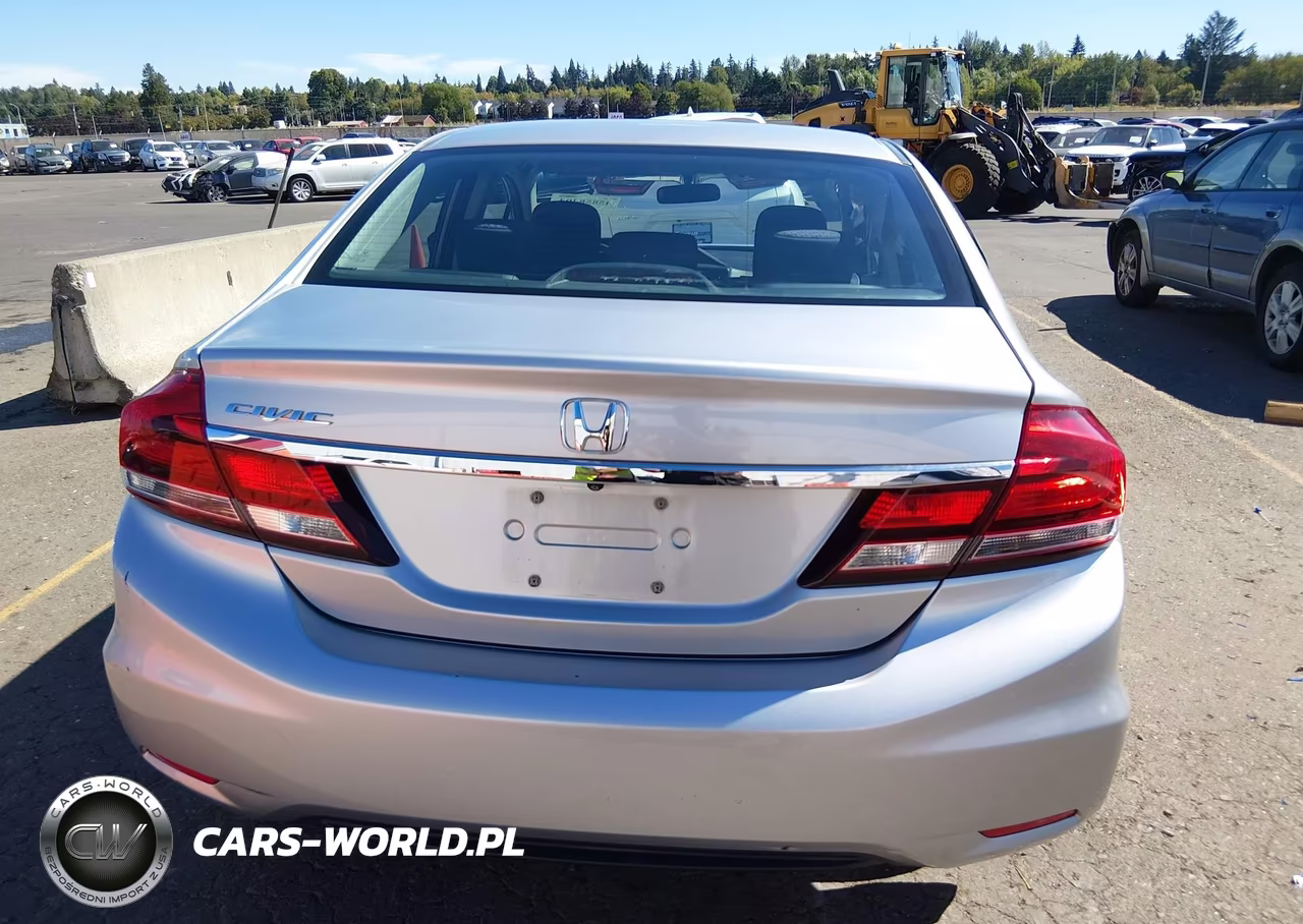 2014 Honda Civic Lx VIN:19XFB2F51EE226615 - 16