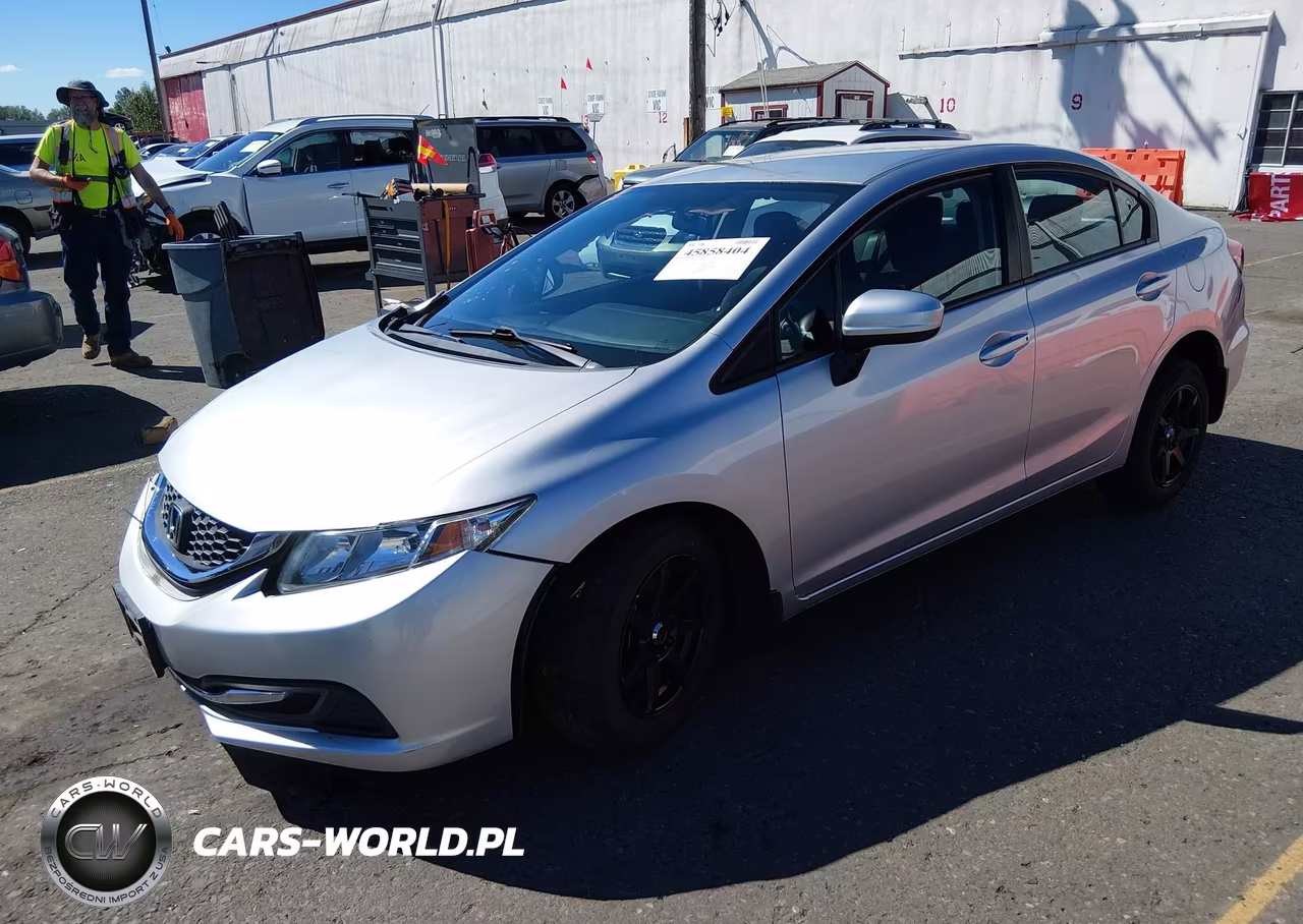 2014 Honda Civic Lx VIN:19XFB2F51EE226615 - 2