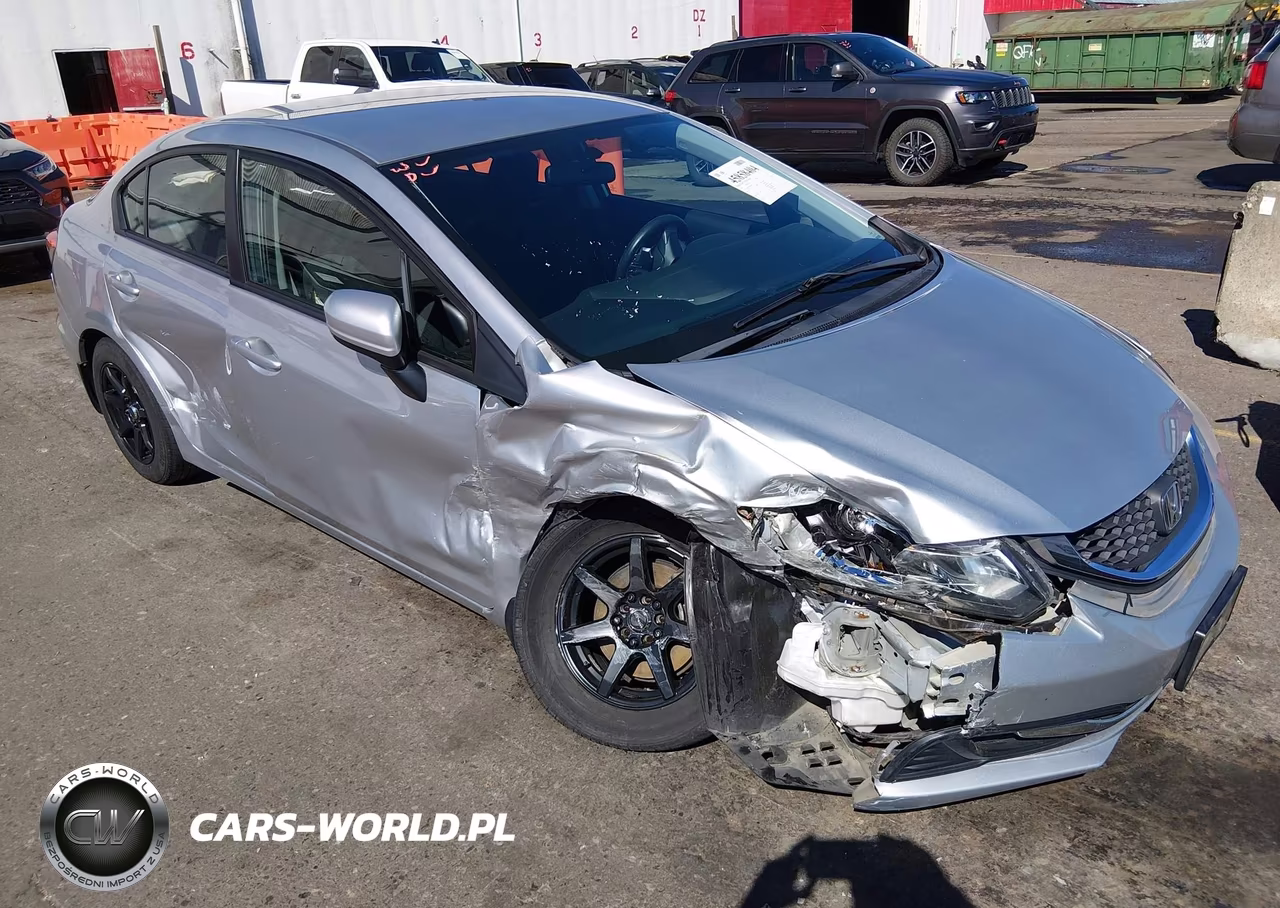 2014 Honda Civic Lx VIN:19XFB2F51EE226615 - 6