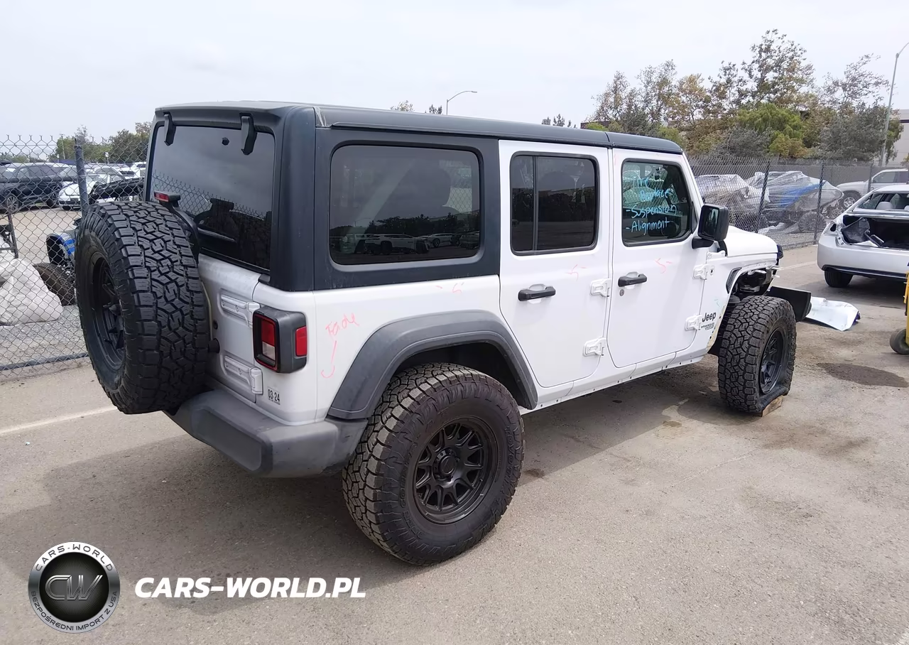 2021 Jeep Wrangler Unlimited Sport S 4X4 VIN:1C4HJXDN1MW630403 - 4