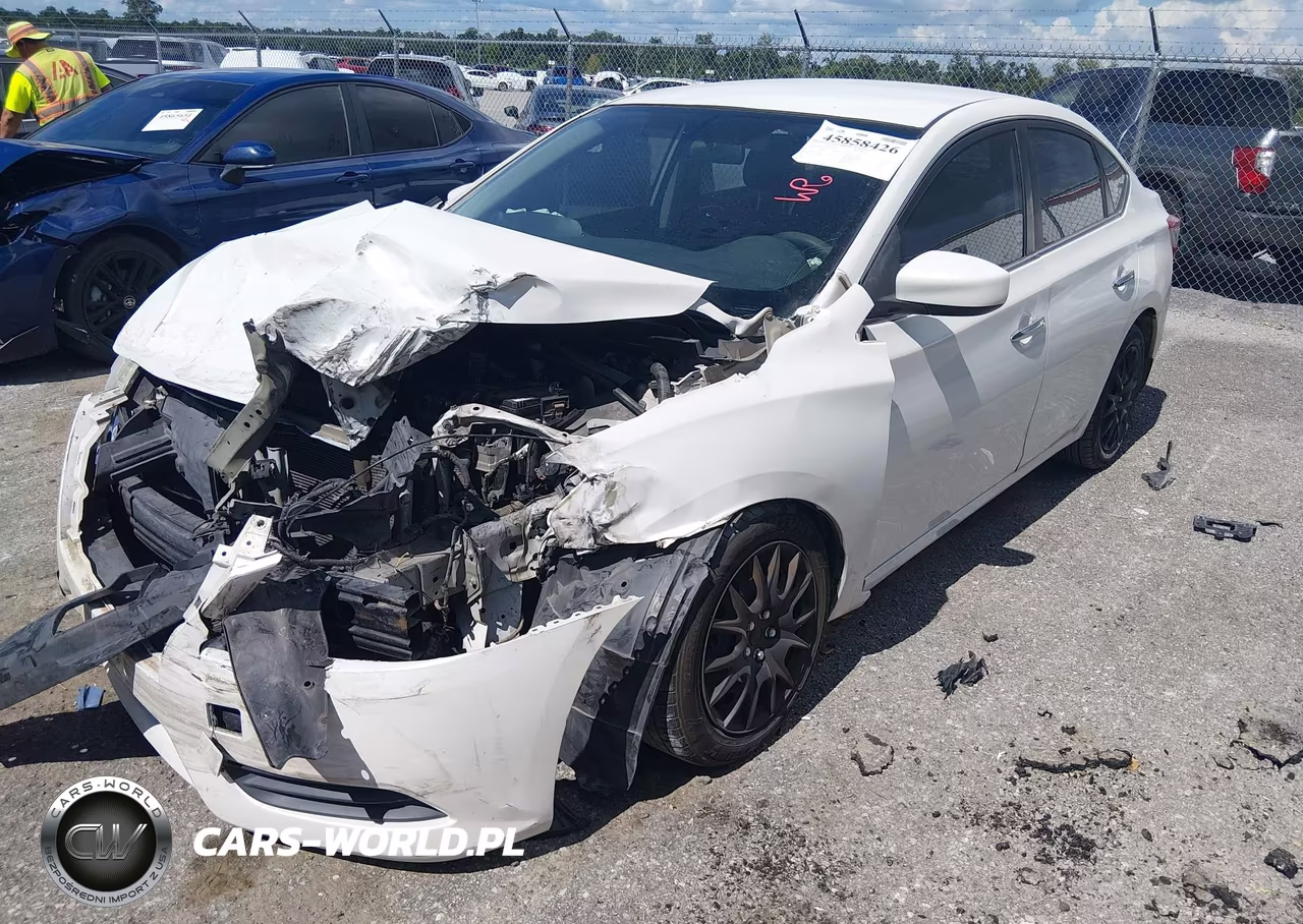 2013 Nissan Sentra Sv VIN:3N1AB7AP6DL640762 - 2