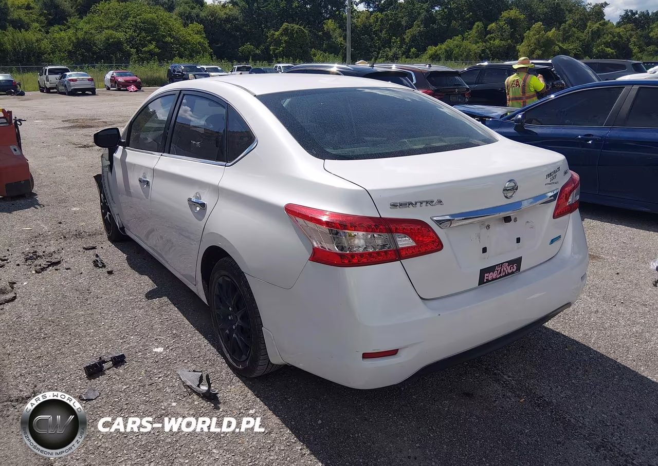 2013 Nissan Sentra Sv VIN:3N1AB7AP6DL640762 - 3
