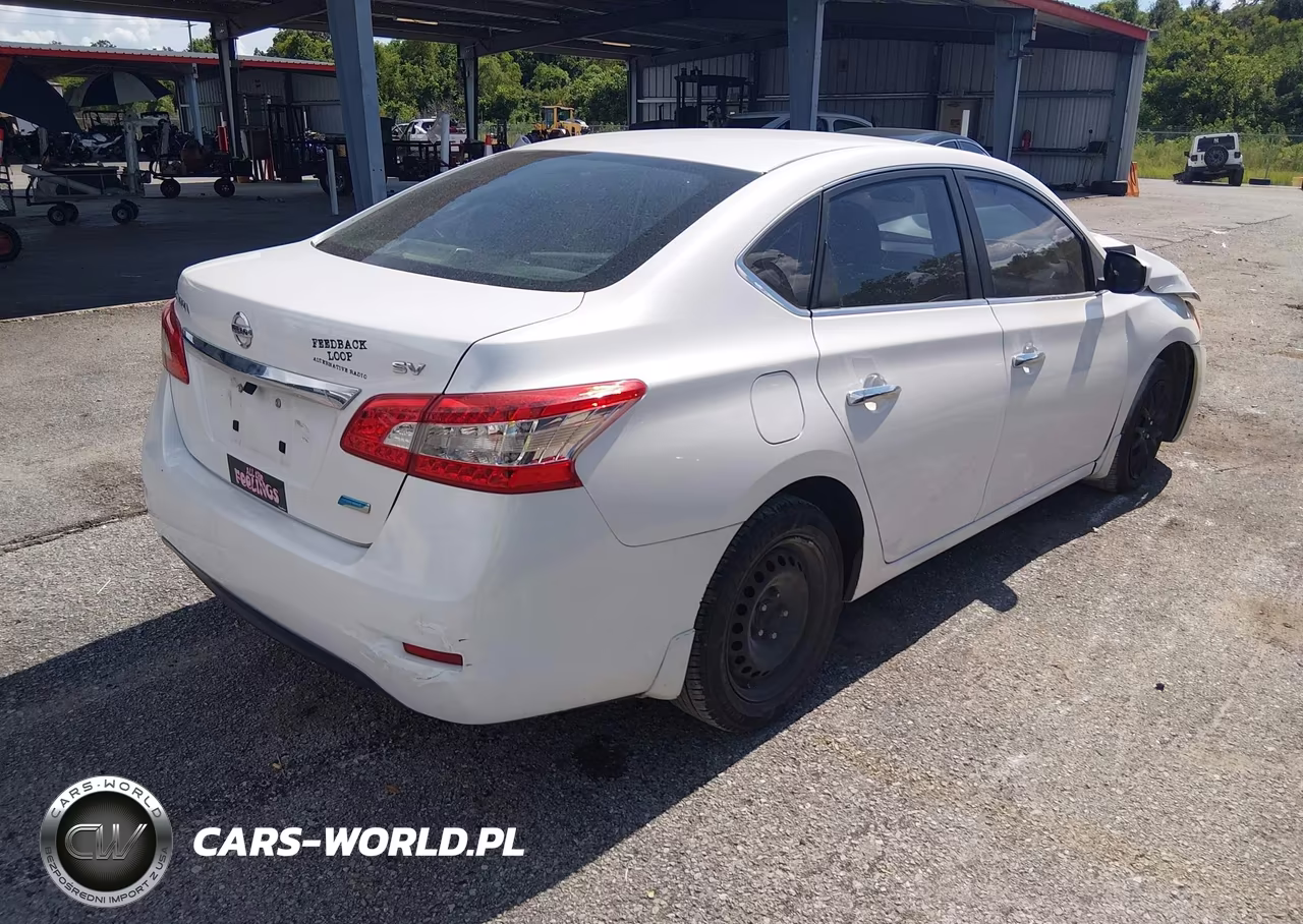 2013 Nissan Sentra Sv VIN:3N1AB7AP6DL640762 - 4