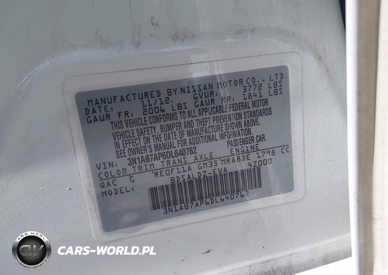 2013 Nissan Sentra Sv VIN:3N1AB7AP6DL640762 - 9