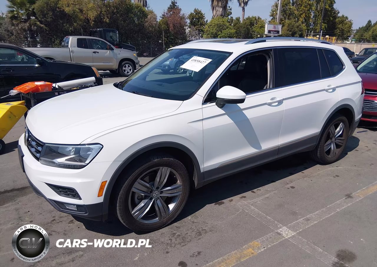 2020 Volkswagen Tiguan 2.0T Se-2.0T Se R-Line Black-2.0T Sel VIN:3VV3B7AX8LM033844 - 2