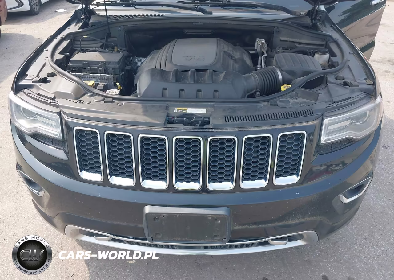 2014 Jeep Grand Cherokee Overland VIN:1C4RJFCT8EC338121 - 10