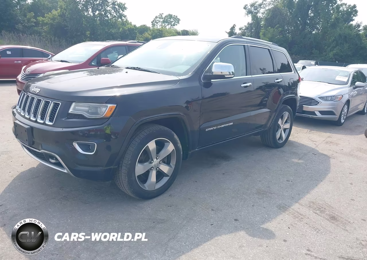 2014 Jeep Grand Cherokee Overland VIN:1C4RJFCT8EC338121 - 2
