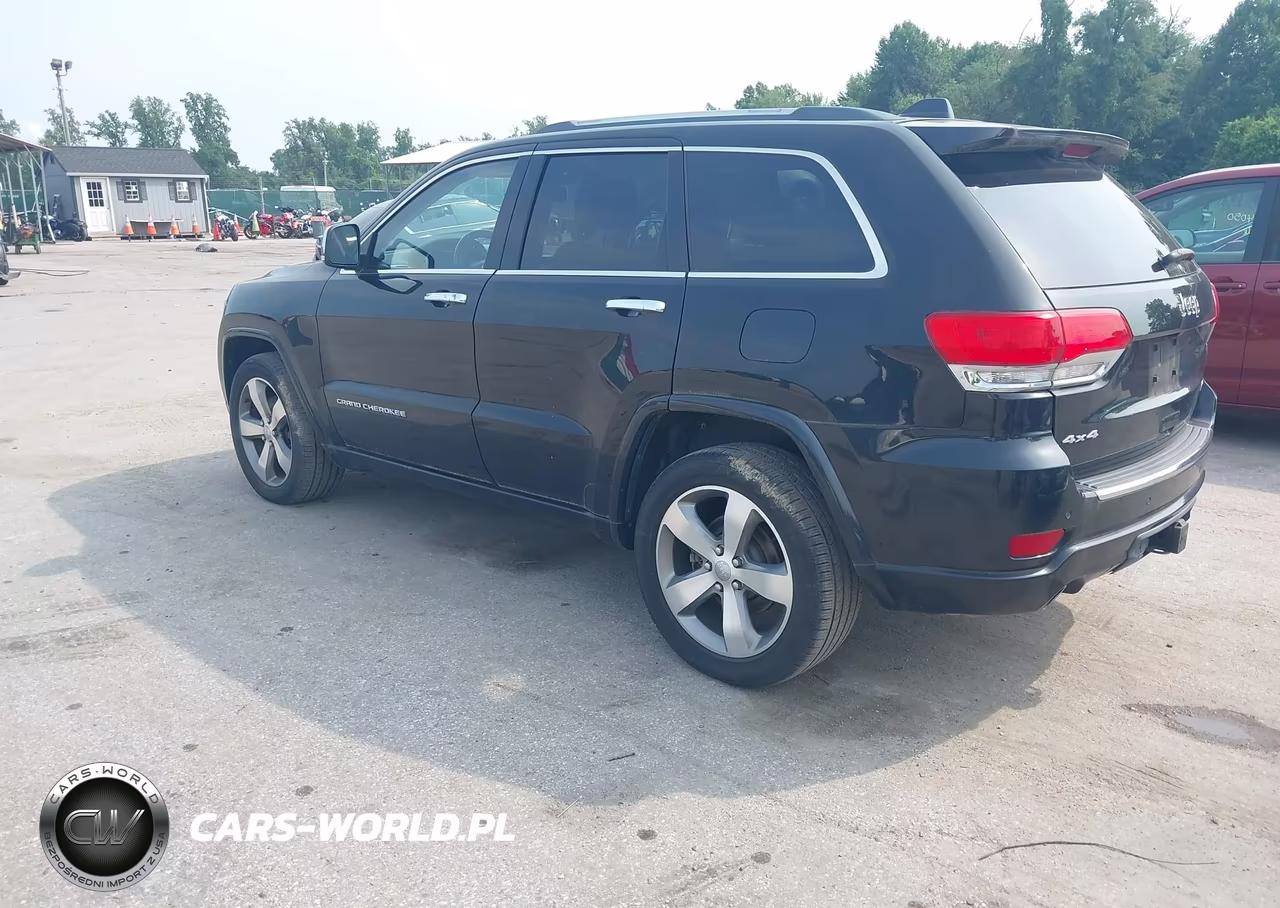 2014 Jeep Grand Cherokee Overland VIN:1C4RJFCT8EC338121 - 3