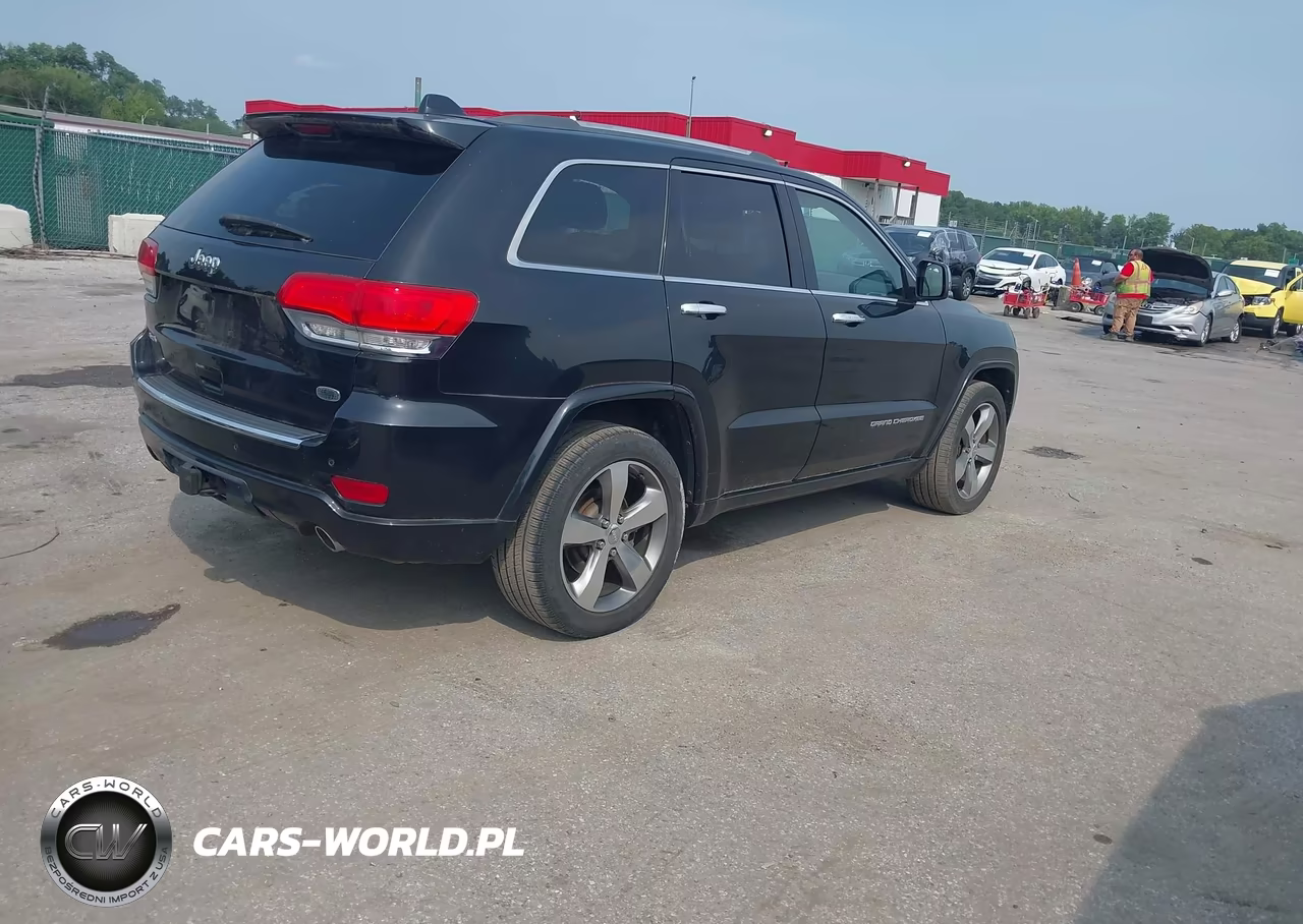 2014 Jeep Grand Cherokee Overland VIN:1C4RJFCT8EC338121 - 4