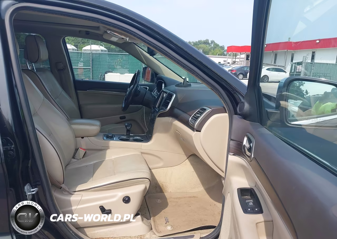 2014 Jeep Grand Cherokee Overland VIN:1C4RJFCT8EC338121 - 5