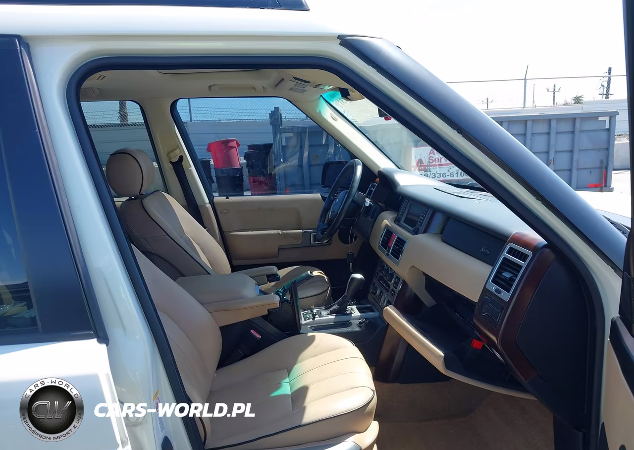 2004 Land Rover Range Rover Hse VIN:SALME11424A152705 - 5
