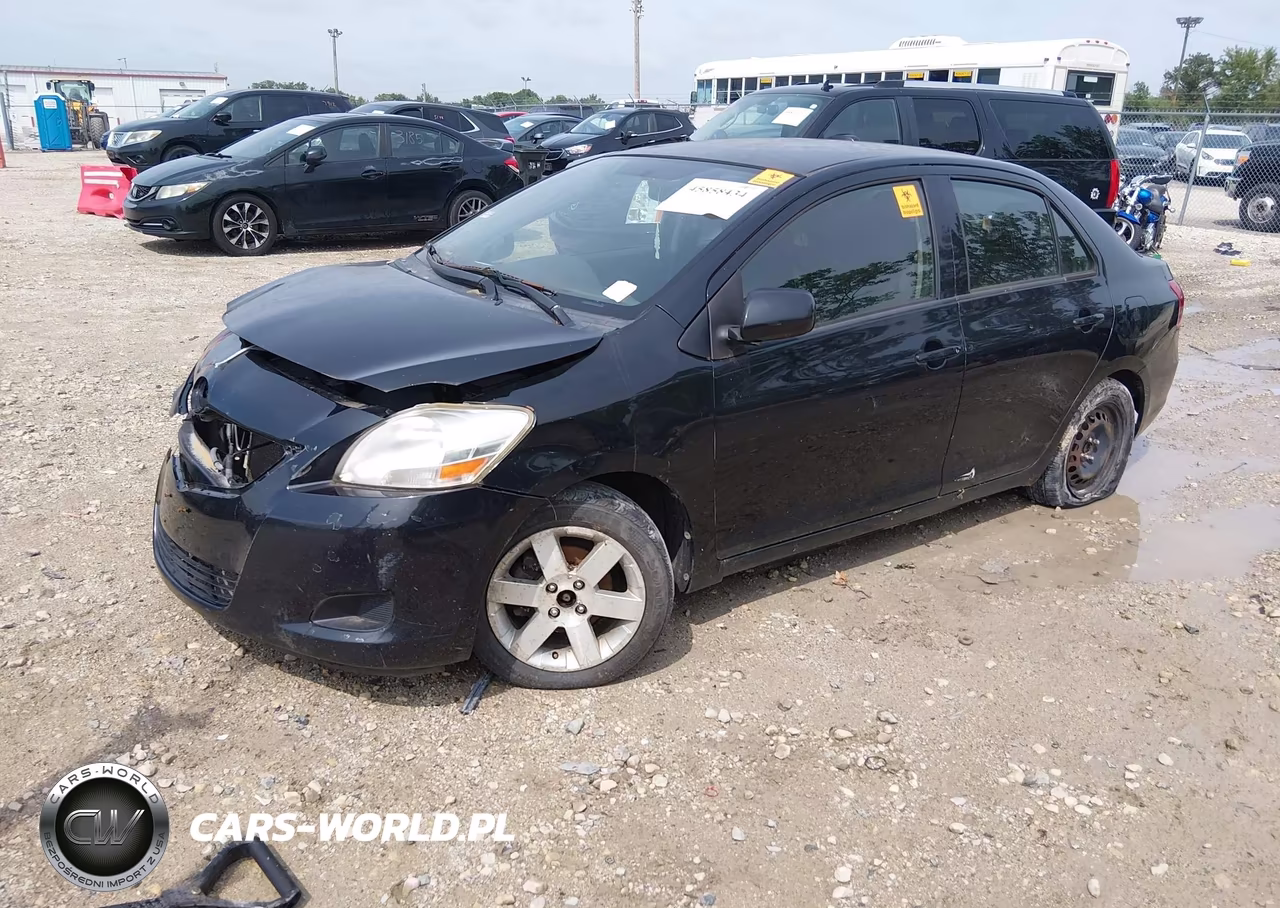 2012 Toyota Yaris VIN:JTDBT4K38C1416181 - 2