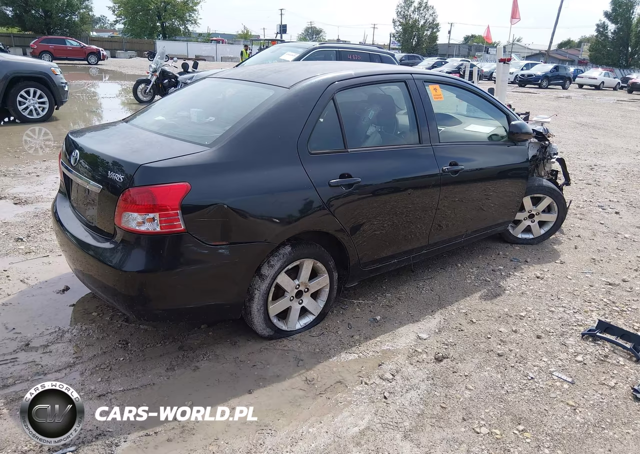 2012 Toyota Yaris VIN:JTDBT4K38C1416181 - 4