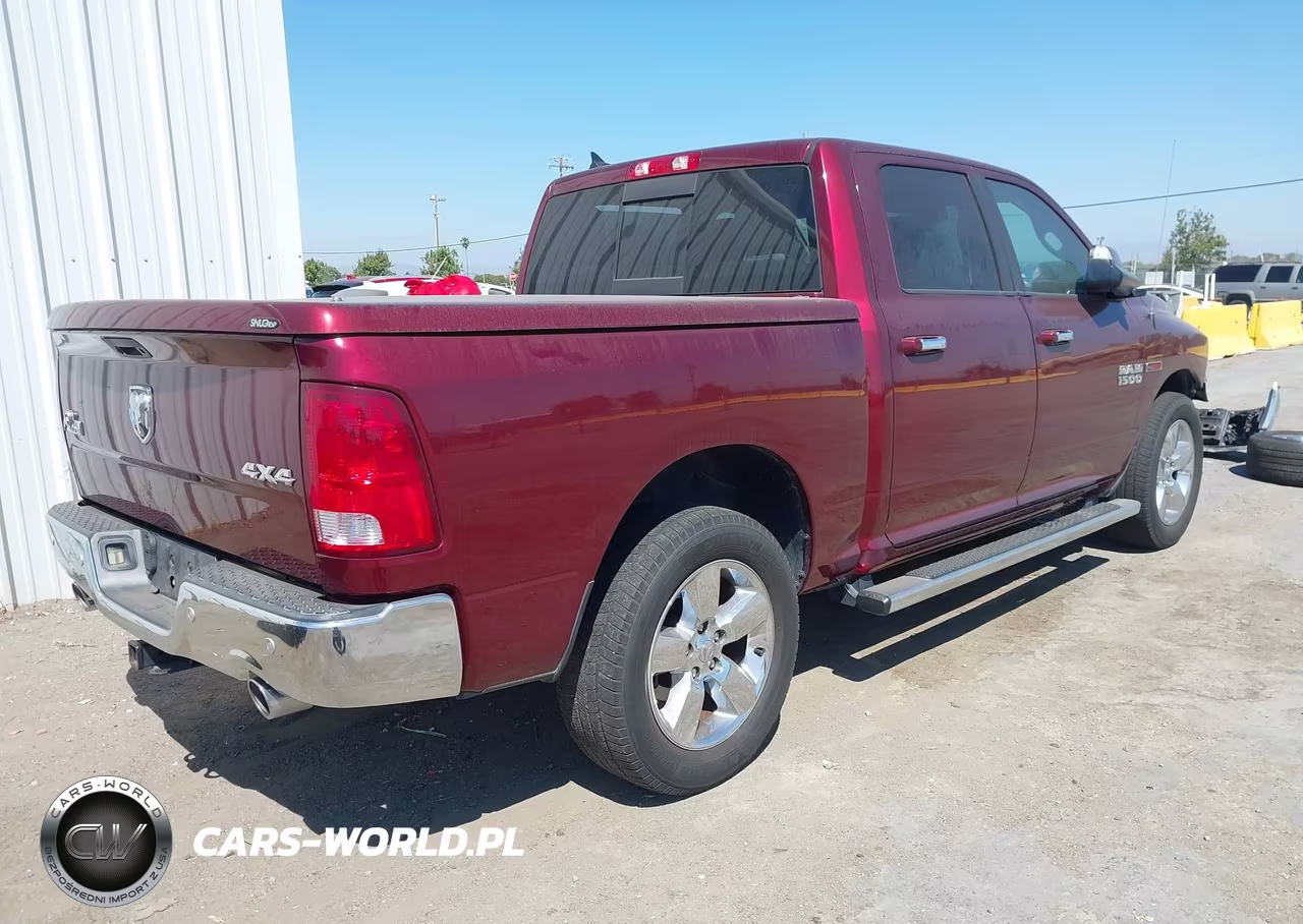 2017 Ram 1500 Big Horn 4X4 5'7 Box VIN:1C6RR7LM5HS878826 - 4