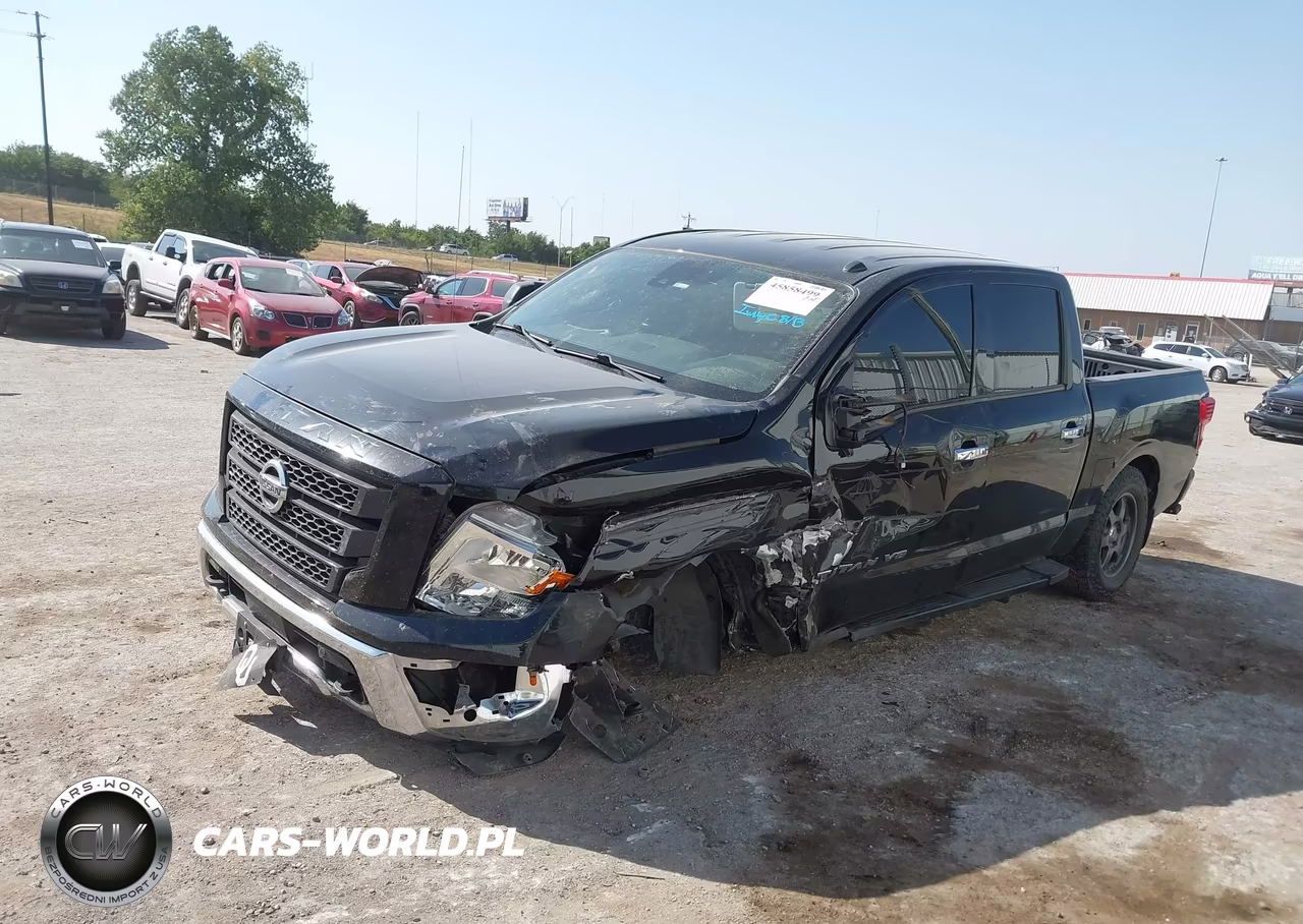 2020 Nissan Titan Sv 4X2 VIN:1N6AA1EF4LN502566 - 2