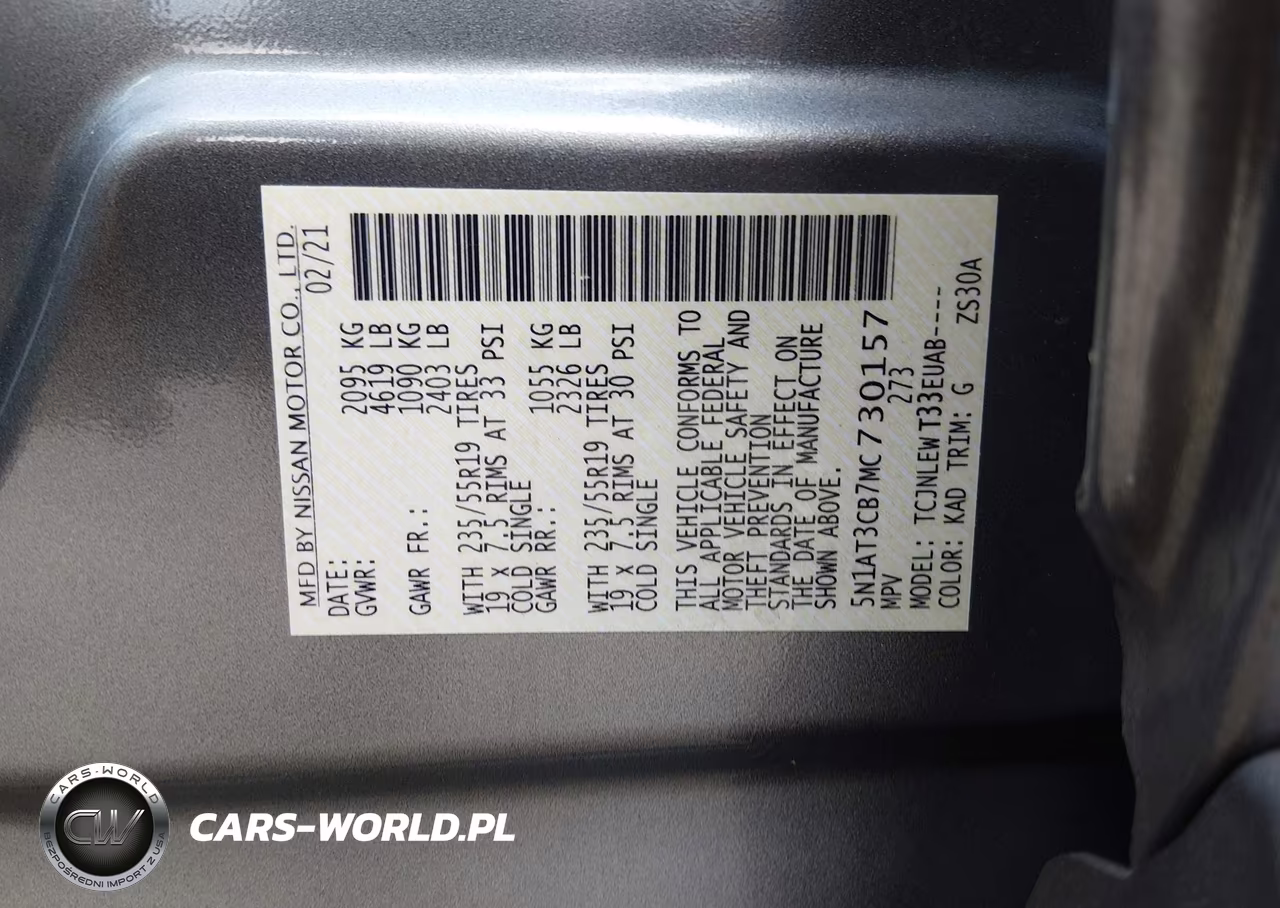 2021 Nissan Rogue Sl Intelligent Awd VIN:5N1AT3CB7MC730157 - 9