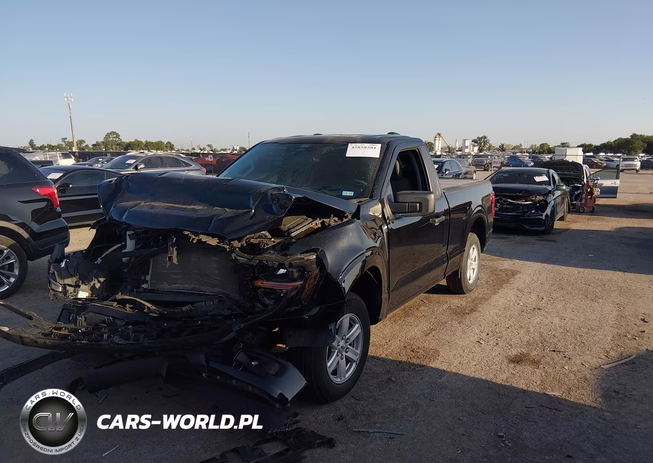 2024 Ford F-150 Xl VIN:1FTMF1K55RKE96333 - 2