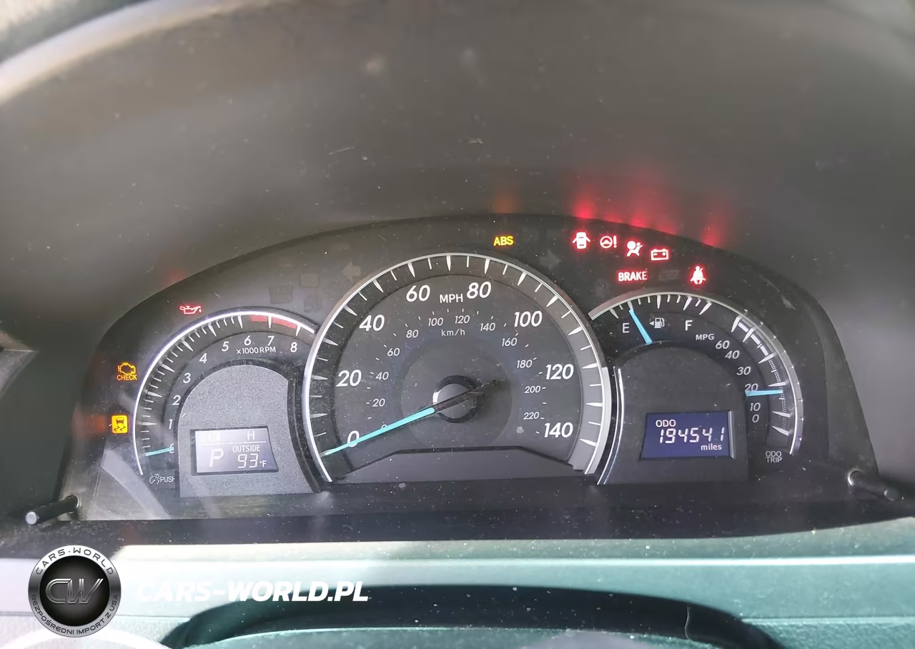 2012 Toyota Camry Xle VIN:4T4BF1FK6CR239413 - 7
