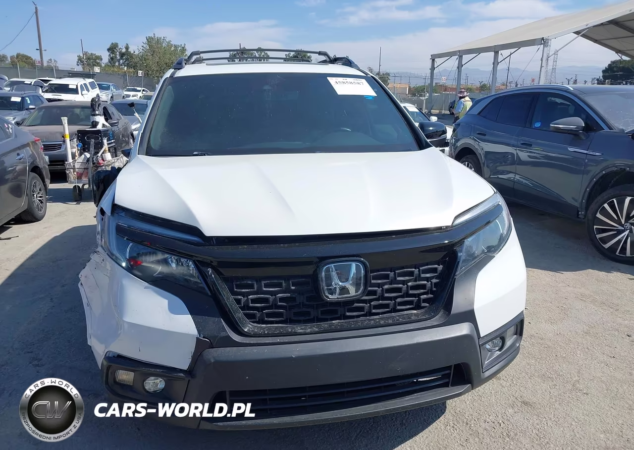 2021 Honda Passport 2Wd Ex-L VIN:5FNYF7H57MB007772 - 12