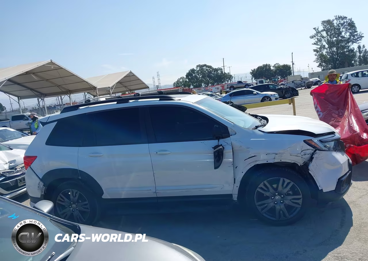 2021 Honda Passport 2Wd Ex-L VIN:5FNYF7H57MB007772 - 13