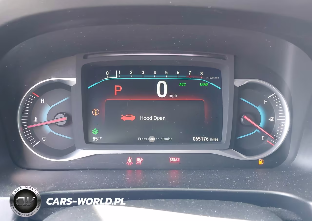 2021 Honda Passport 2Wd Ex-L VIN:5FNYF7H57MB007772 - 7