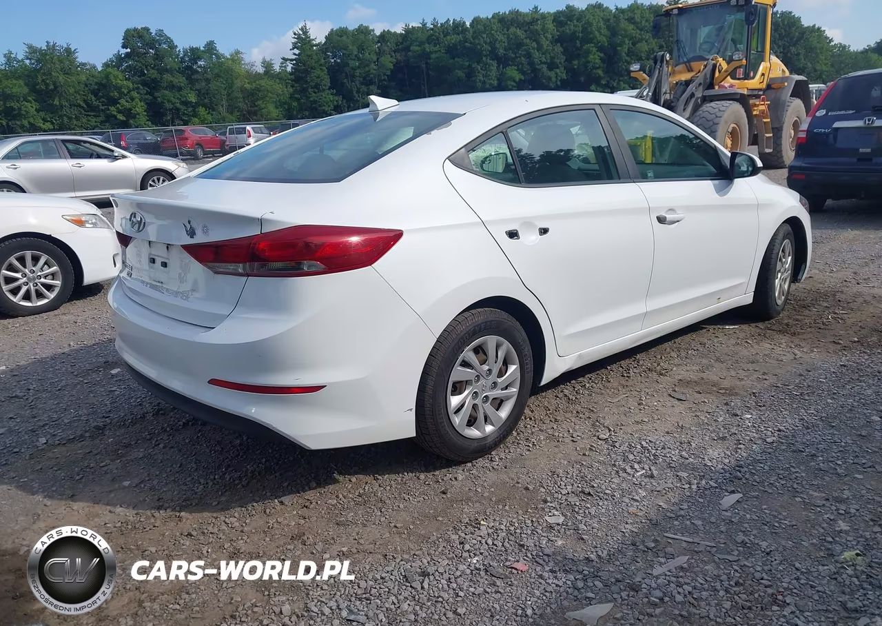 2017 Hyundai Elantra Se VIN:5NPD74LF7HH206421 - 4