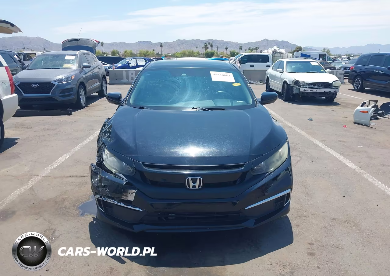 2019 Honda Civic Lx VIN:19XFC2F6XKE043974 - 12