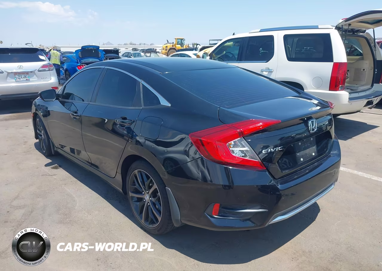 2019 Honda Civic Lx VIN:19XFC2F6XKE043974 - 3