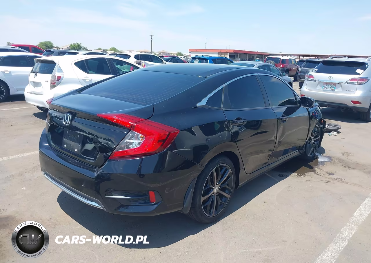 2019 Honda Civic Lx VIN:19XFC2F6XKE043974 - 4