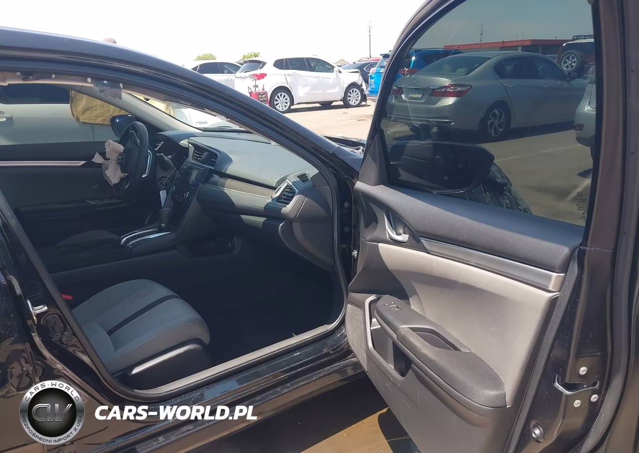 2019 Honda Civic Lx VIN:19XFC2F6XKE043974 - 5