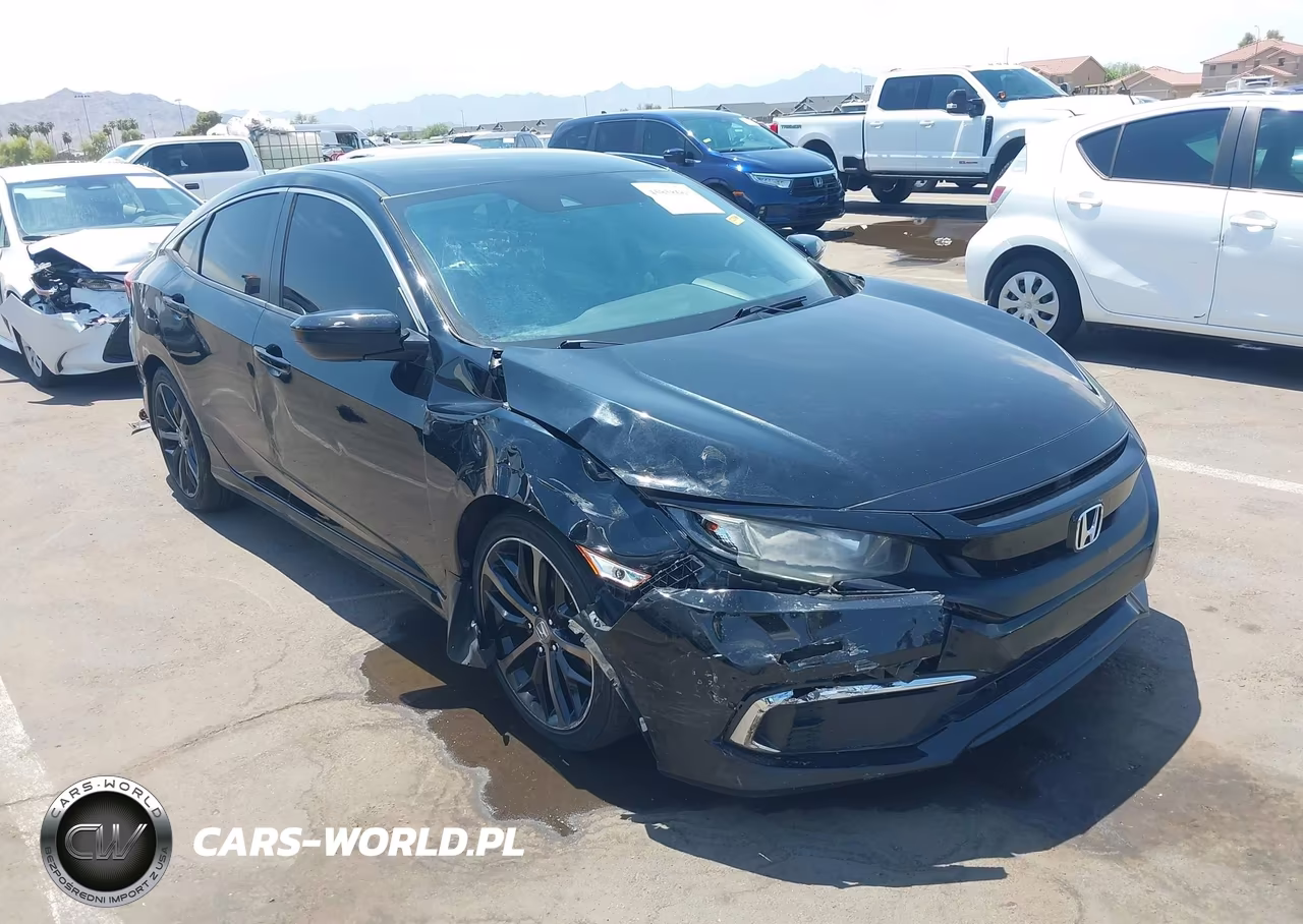 2019 Honda Civic Lx VIN:19XFC2F6XKE043974 - 6