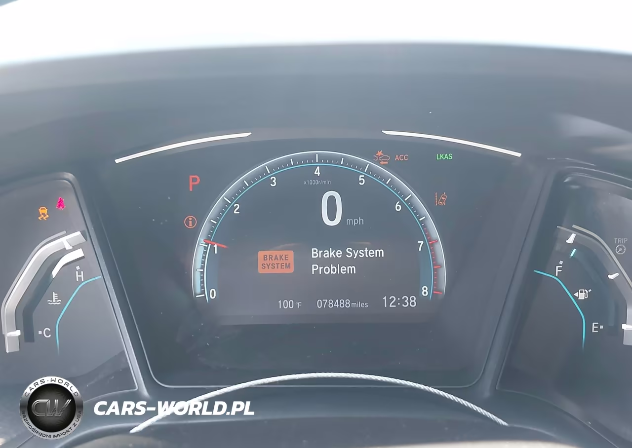 2019 Honda Civic Lx VIN:19XFC2F6XKE043974 - 7
